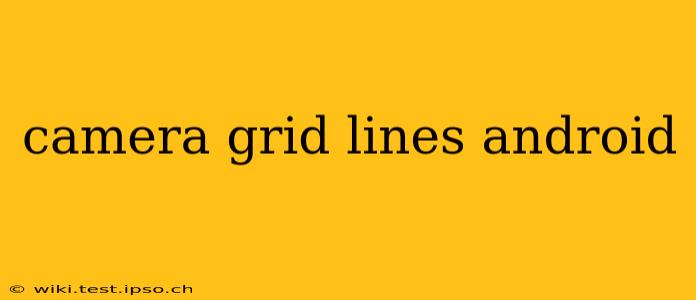 camera grid lines android