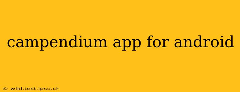 campendium app for android